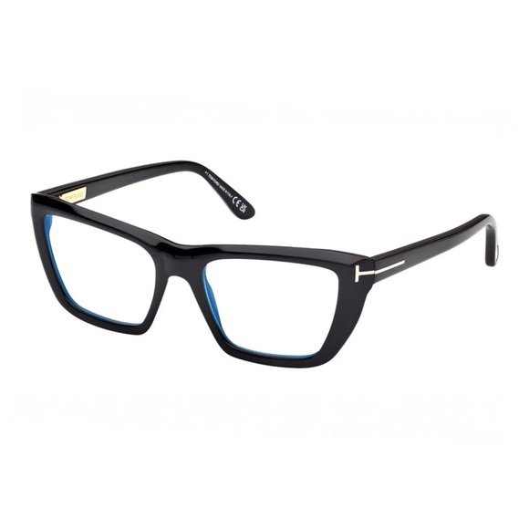 New eyeglasses Tom Ford FT6047-B 001 Shiny Black 54mm
